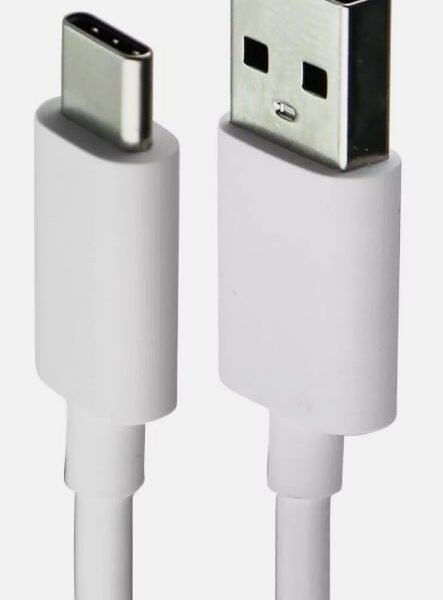 Kabel USB-C do USB-A (biały) – do ładowania i przesyłu danych