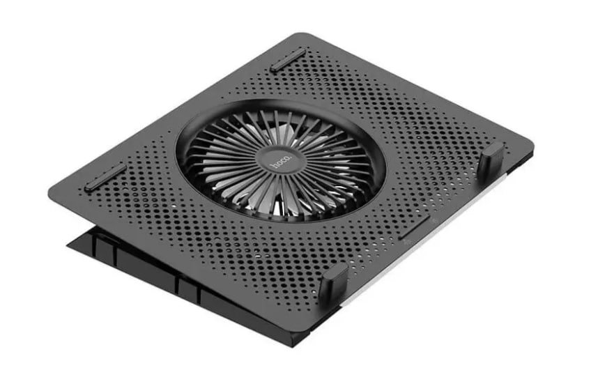 Second image of Podstawka chłodząca do laptopa HOCO DH11 z podświetleniem RGB