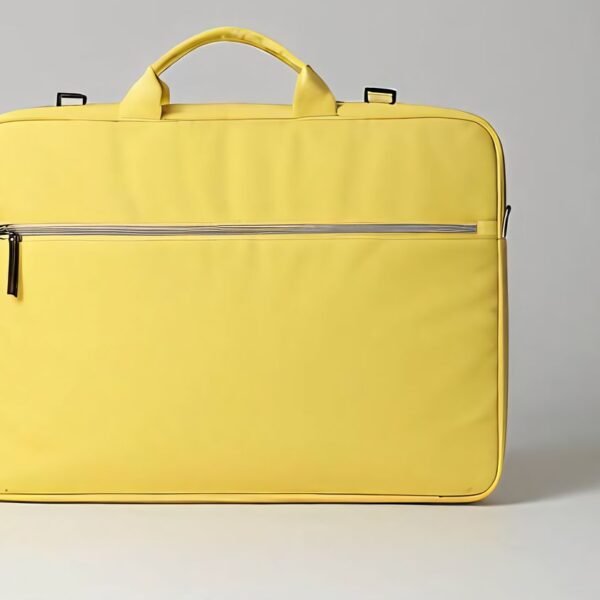 laptop bag lemon yellow
