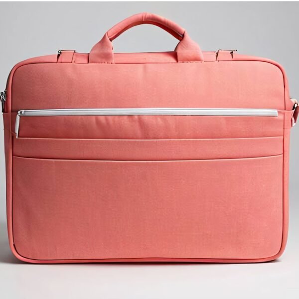 laptop bag coral pink