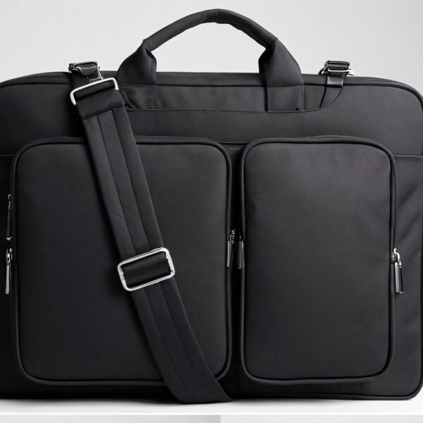 Second image of laptop bag black
