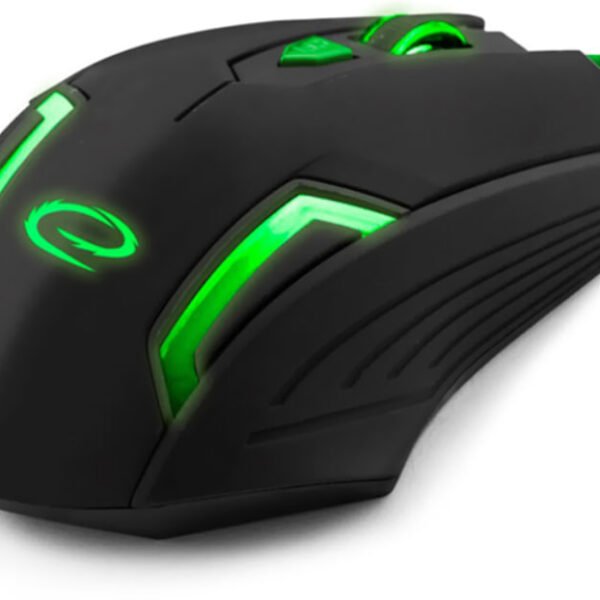 Second image of Mysz Esperanza MX205 Fighter USB Black/Green