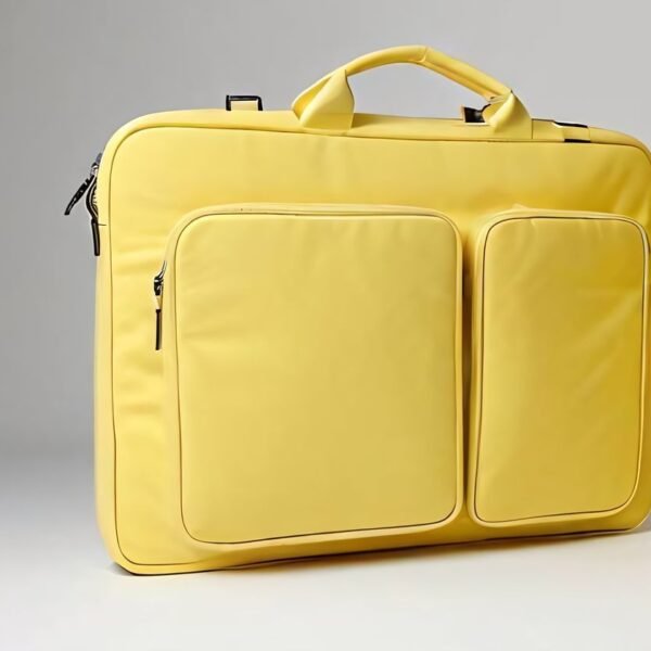 laptop bag lemon yellow
