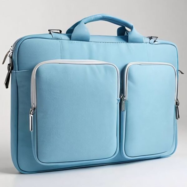 laptop bag sky blue