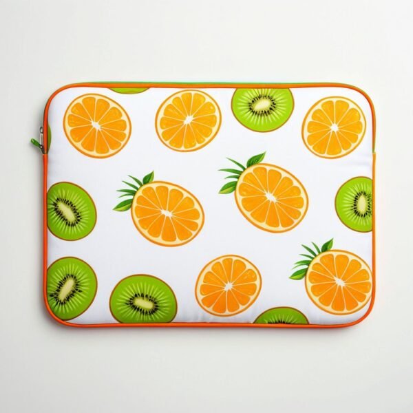 Etui na laptopa kiwi pomarancza