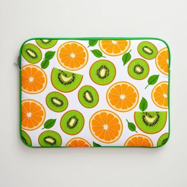 Etui na laptopa kiwi pomarancza