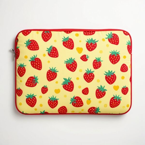 Etui na laptopa truskawka