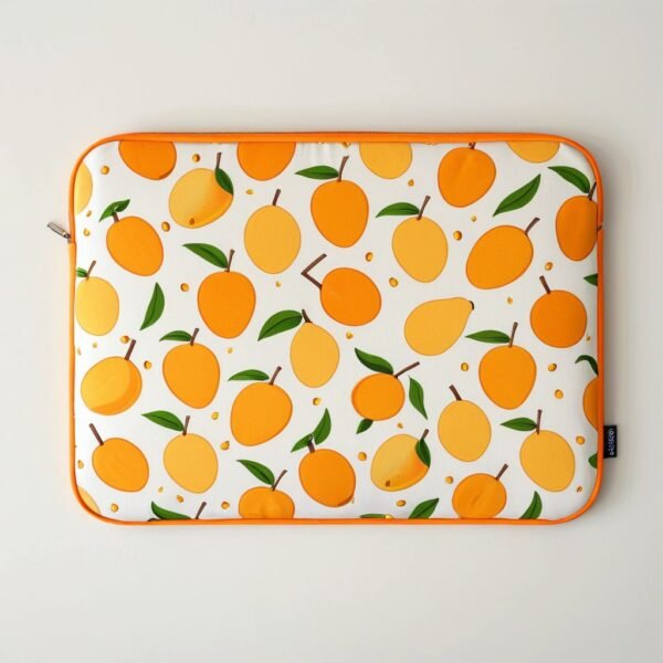 Etui na laptopa cytryna